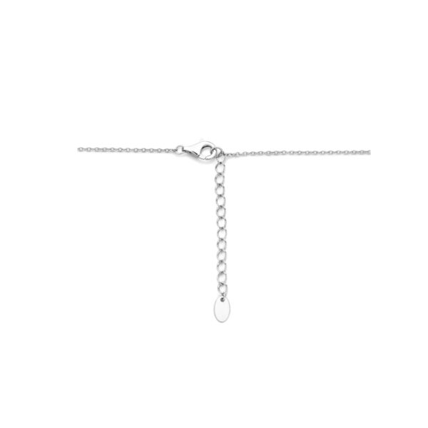 collier strik 40 + 4 cm zilver gerhodineerd - Afbeelding 3