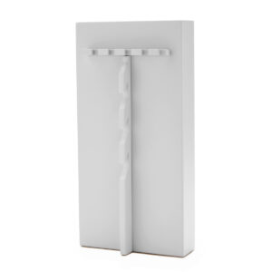 colliers display wit pos materialen