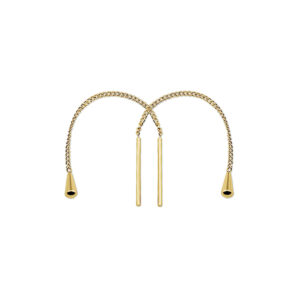 doortrekoorbellen 14K geelgoud
