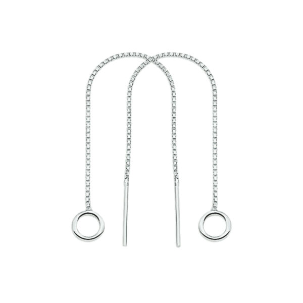 doortrekoorbellen zilver wit