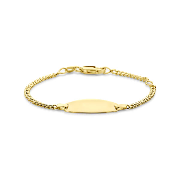 graveerarmband 11 - 13 cm 14K geelgoud