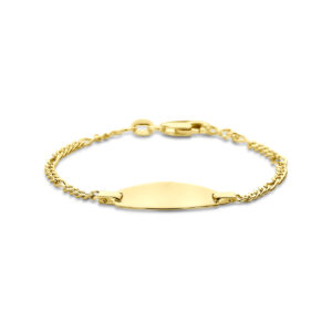 graveerarmband 11 - 13 cm 14K geelgoud