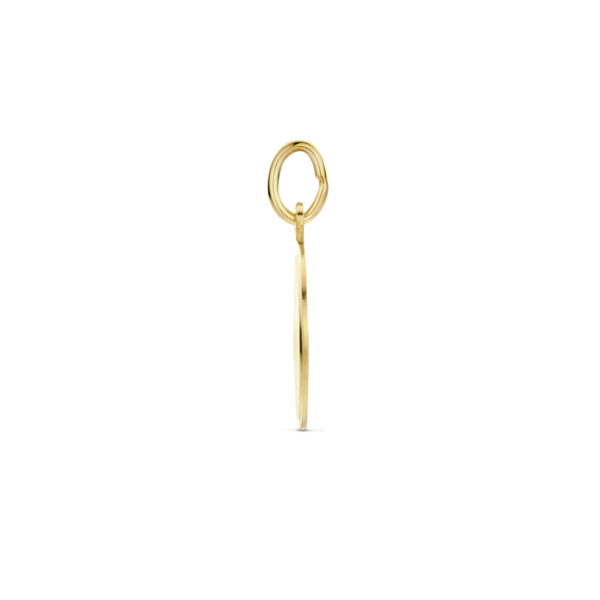graveerhanger 18 mm 14K geelgoud - Afbeelding 3