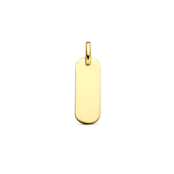 hanger 23 mm 14K geelgoud