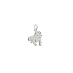 hanger baby zilver gerhodineerd