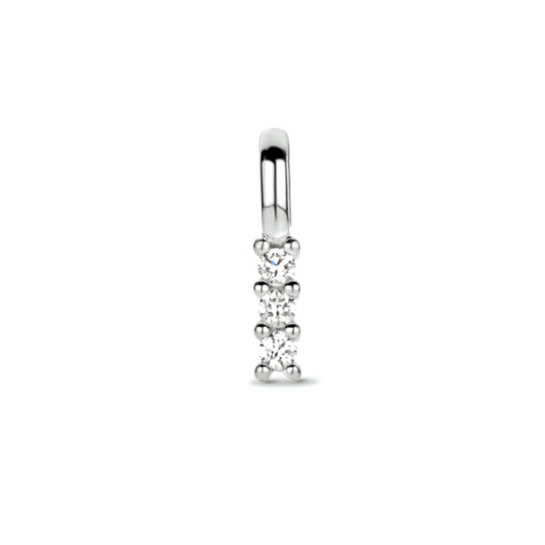hanger diamant 0.05ct h si 14K witgoud