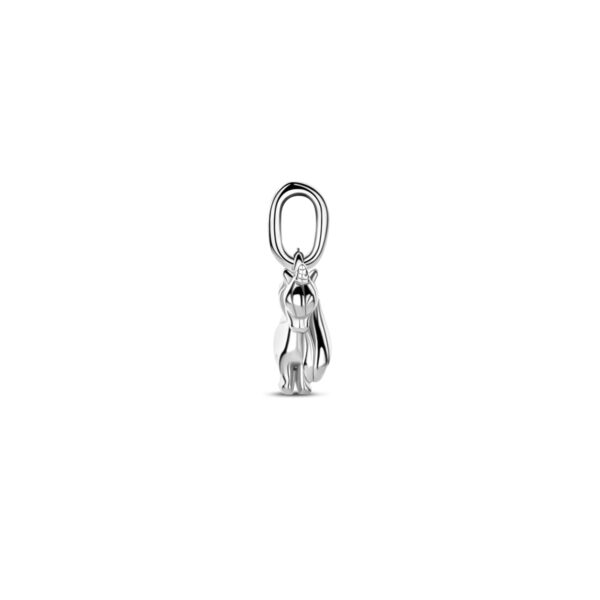 hanger eenhoorn 8,5 mm zilver gerhodineerd - Afbeelding 3