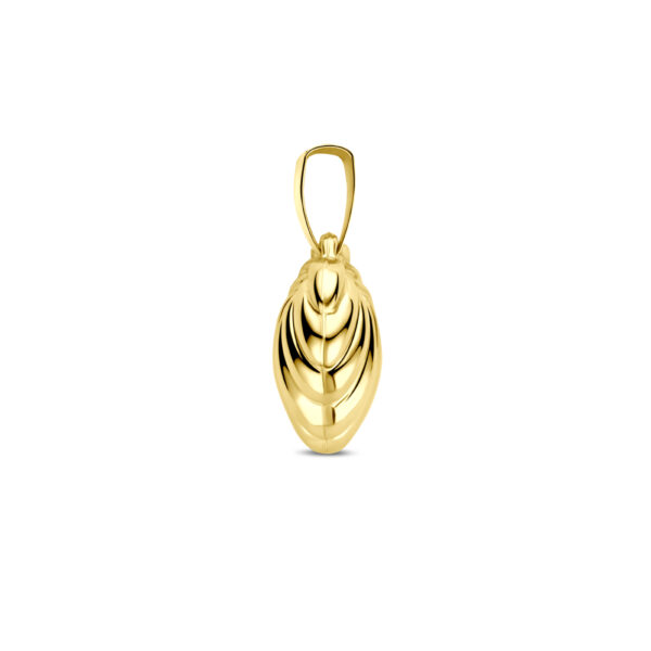 hanger hartje 18 mm 14K geelgoud - Afbeelding 3