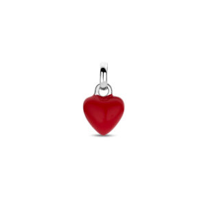 hanger hartje 8 mm zilver gerhodineerd