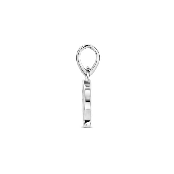 hanger hond 14 mm zilver gerhodineerd - Afbeelding 3