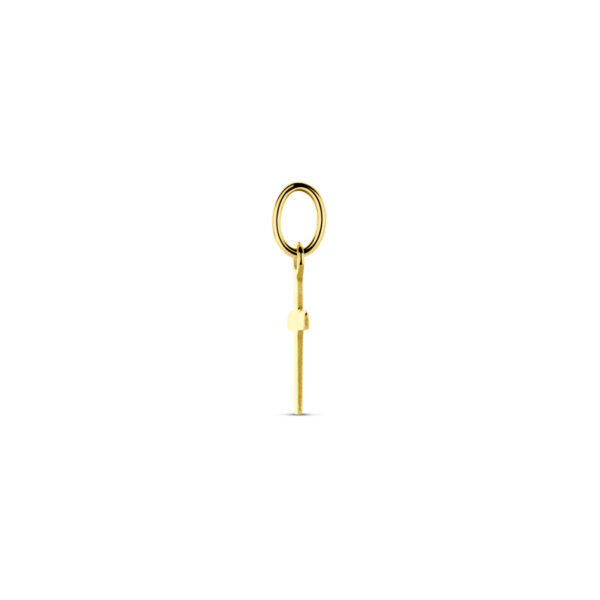 hanger kruis 14 mm 14K geelgoud - Afbeelding 3