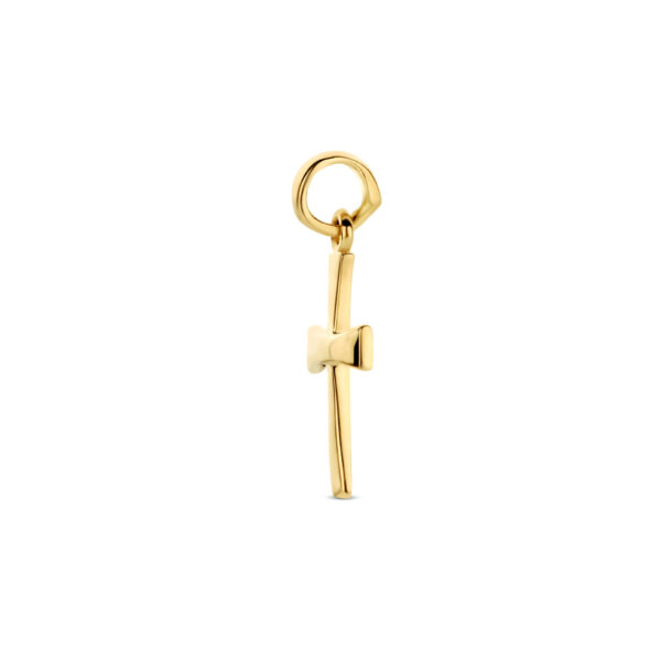hanger kruis 14K geelgoud - Afbeelding 3