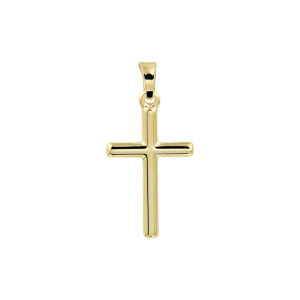 hanger kruis 14K geelgoud