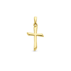 hanger kruis 14K geelgoud