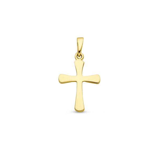 hanger kruis 14K geelgoud