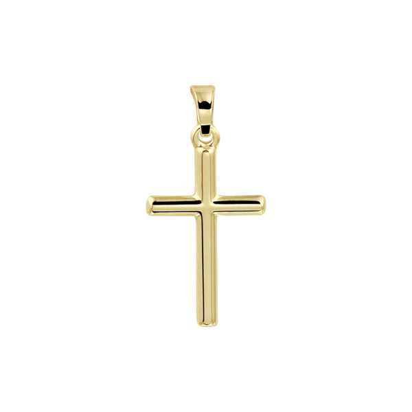 hanger kruis 14K geelgoud