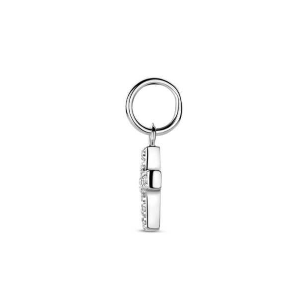 hanger kruis zirkonia 11 mm zilver gerhodineerd - Afbeelding 3