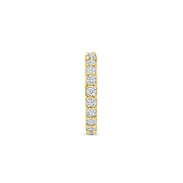 hanger lab grown diamant 0.21ct h si 10,5 mm 14K geelgoud