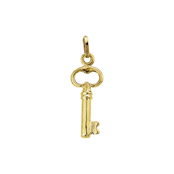 hanger sleutel 14K geelgoud