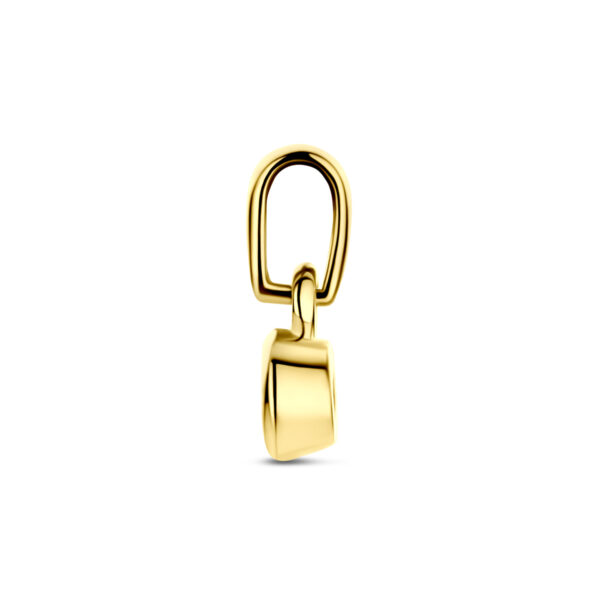 hanger zirkonia 11 mm 14K geelgoud - Afbeelding 3