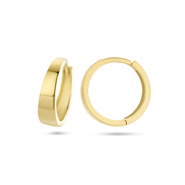 klapoorringen 14K geelgoud - Afbeelding 3