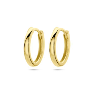 klapoorringen 14K geelgoud