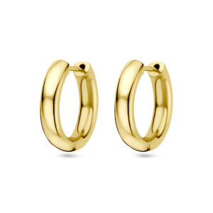 klapoorringen 14K geelgoud