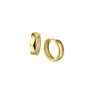 klapoorringen 3,5 mm bol 14K geelgoud