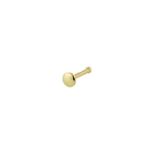 kogel neusknopje rond 14K geelgoud