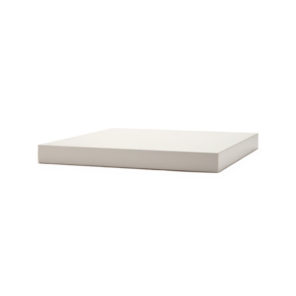 onderplaat beige 265 x 265 x 25 mm pos materialen