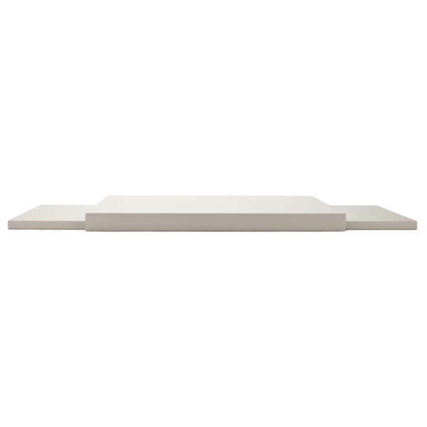 onderplaat beige 380 x 265 x 25 mm pos materialen