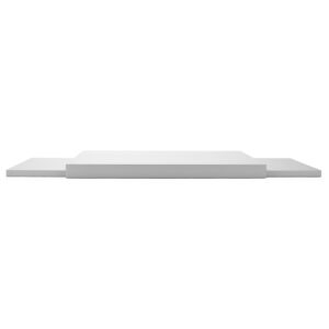 onderplaat wit 380 x 265 x 25 mm pos materialen