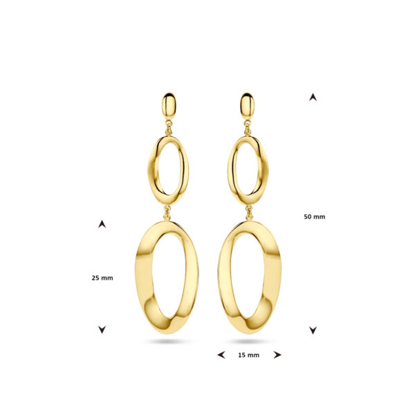 oorhangers 14K geelgoud - Afbeelding 4