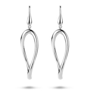 oorhangers franse haak 65 mm zilver gerhodineerd