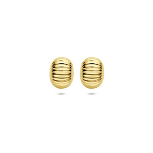 oorknoppen 10 mm 14K geelgoud
