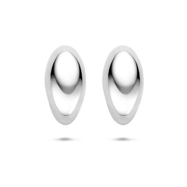 oorknoppen 20 mm zilver gerhodineerd