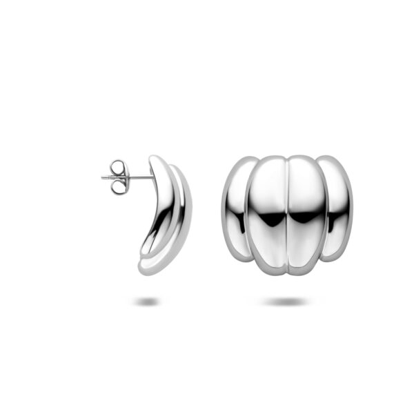 oorknoppen 23 mm edelstaal - Afbeelding 3
