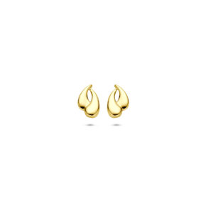 oorknoppen 7,5 mm 14K geelgoud