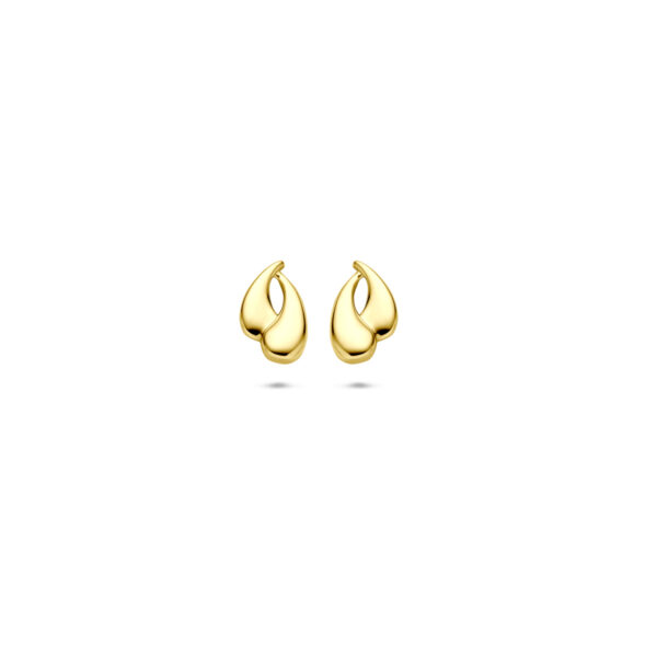 oorknoppen 7,5 mm 14K geelgoud