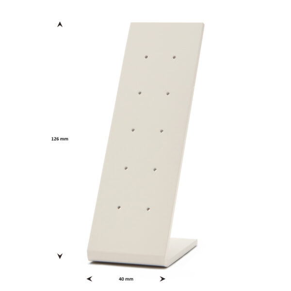 oorknoppen display beige pos materialen - Afbeelding 2
