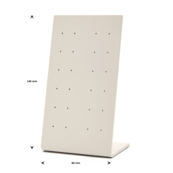 oorknoppen display beige pos materialen - Afbeelding 2