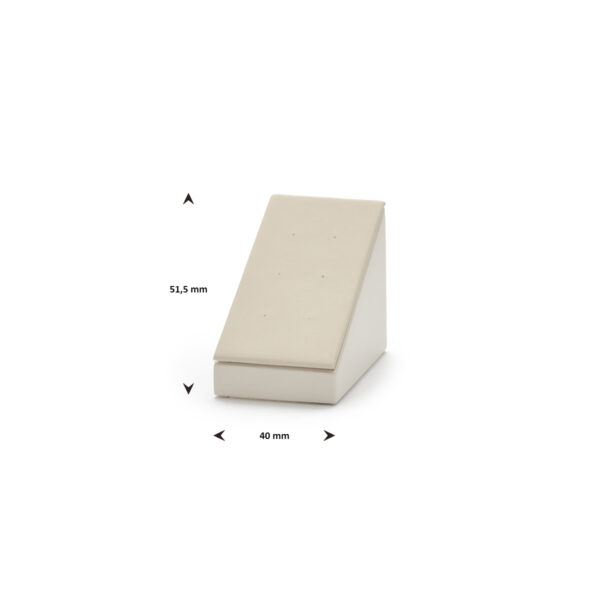 oorknoppen display beige pos materialen - Afbeelding 2