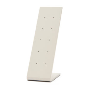 oorknoppen display beige pos materialen