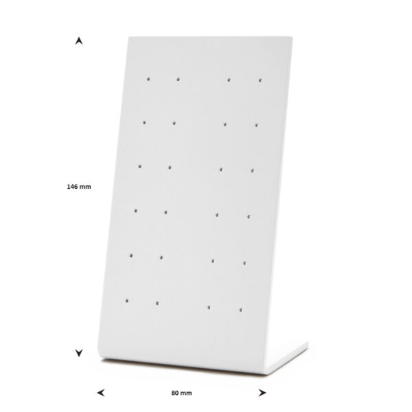 oorknoppen display wit pos materialen - Afbeelding 2