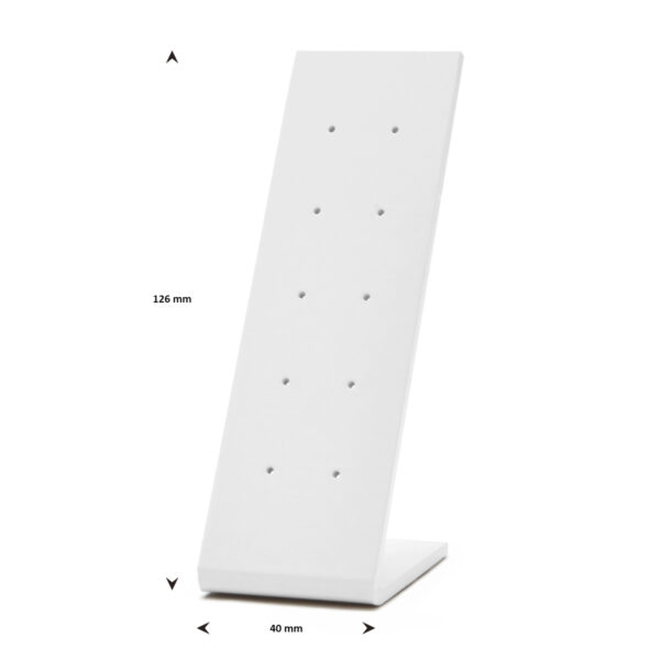 oorknoppen display wit pos materialen - Afbeelding 2