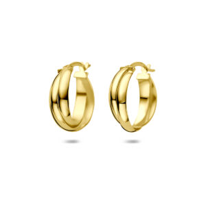 oorringen 16,5 mm 14K geelgoud