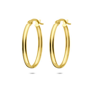 oorringen 24 mm 14K geelgoud