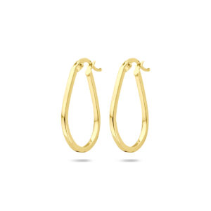 oorringen 25 mm 14K geelgoud