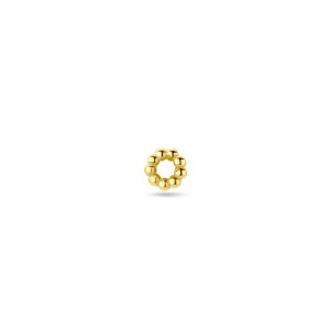 oorringhanger bolletjes per stuk 4,5 mm 14K geelgoud