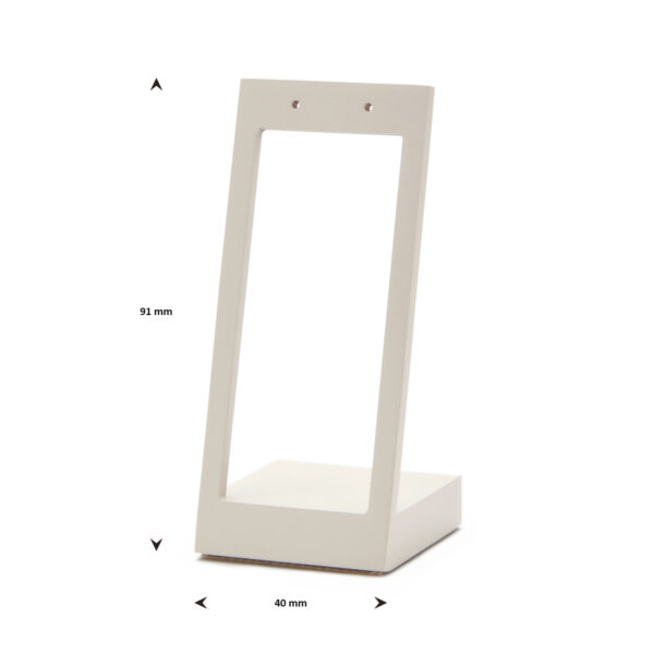 oorsieraden standaard beige  91 x 40 x 40 mm pos materialen - Afbeelding 2